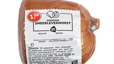 Albert Heijn roept Saksische smeerleverworst terug