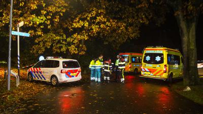 Politie zoekt tevergeefs naar kind in bos